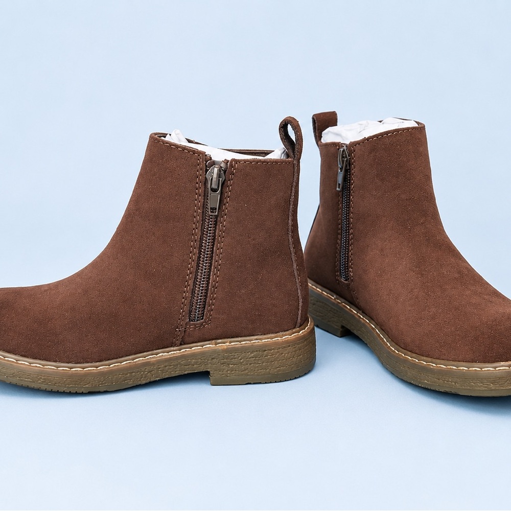 Brown Suede Chelsea Boot - Picture 2 of 4